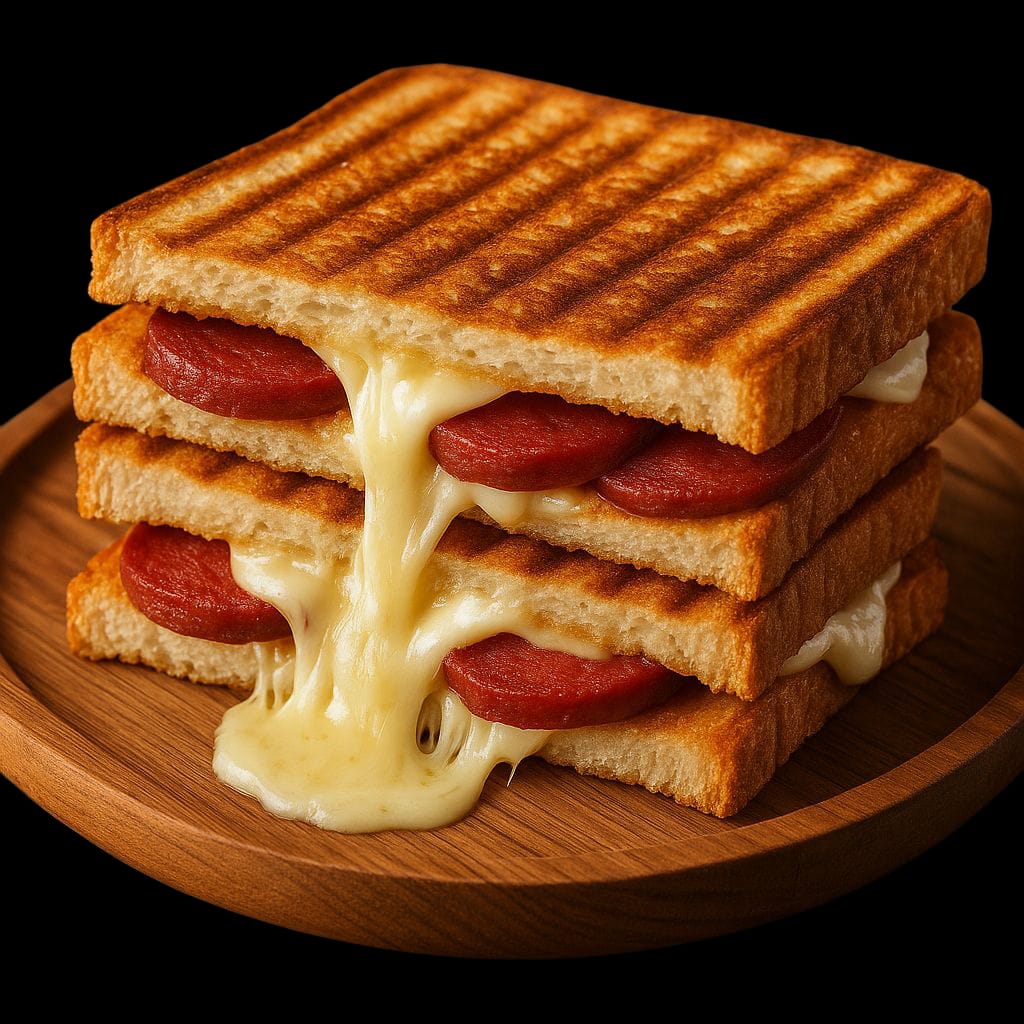 Sucuklu Ayvalık Tostu