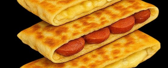 Sucuklu Kaşarlı Gözleme